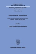 Cover: Maritime Risk Management. - Duncker & Humblot