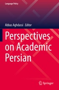 Cover: Perspectives on Academic Persian - Springer