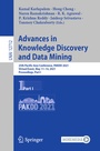 Cover: Advances in Knowledge Discovery and Data Mining - Springer