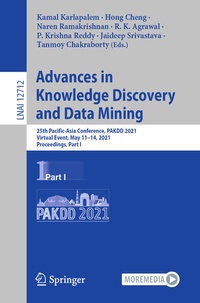 Enlarge image Cover: Advances in Knowledge Discovery and Data Mining - Springer