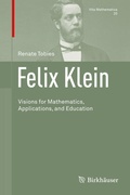 Cover: Felix Klein - Birkh&auml;user