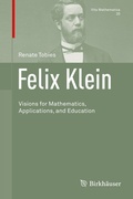Cover: Felix Klein - Birkh&auml;user