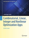 Cover: Combinatorial, Linear, Integer and Nonlinear Optimization Apps - Springer