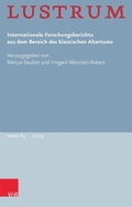 Cover: Lustrum Band 61 - 2019 - Vandenhoeck & Ruprecht