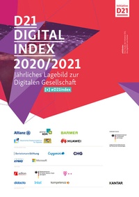 Enlarge image Cover: D21-Digital-Index 2020 / 2021 - Initiative D21