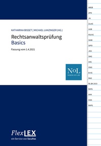 Enlarge image Cover: FlexLex Rechtsanwaltsprüfung Basics - Facultas / FlexLEX