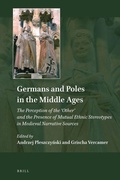 Cover: Germans and Poles in the Middle Ages - Brill