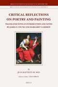 Cover: Critical Reflections on Poetry and Painting (2 vols.) - Brill