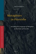 Cover: Metaphors in Proverbs - Brill