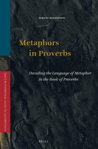 Enlarge image Cover: Metaphors in Proverbs - Brill