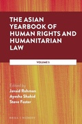 Cover: The Asian Yearbook of Human Rights and Humanitarian Law - Martinus Nijhoff