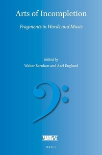 Enlarge image Cover: Arts of Incompletion - Brill
