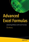 Cover: Advanced Excel Formulas - APress