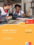 Cover: Linie 1 Beruf B1/B2 Br&uuml;ckenelement - Klett