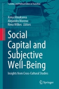 Cover: Social Capital and Subjective Well-Being - Springer