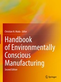 Cover: Handbook of Environmentally Conscious Manufacturing - Springer