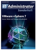 Cover: VMware vSphere 7 - Heinemann Verlag
