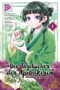 Cover: Die Tageb&uuml;cher der Apothekerin - Geheimnisse am Kaiserhof 1 - Manga Cult