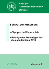 Abbildung von: Leipziger Sportwissenschaftliche Beiträge - Lehmanns Media