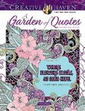 Cover: Creative Haven A Garden of Quotes Coloring Book - Dover Publications Inc.