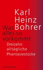 Cover: Was alles so vorkommt - Suhrkamp