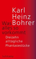 Cover: Was alles so vorkommt - Suhrkamp