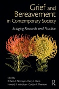 Cover: Grief and Bereavement in Contemporary Society - Routledge