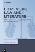 Cover: Citizenship, Law and Literature - De Gruyter