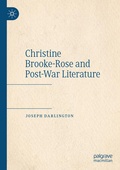 Cover: Christine Brooke-Rose and Post-War Literature - Palgrave Macmillan