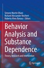 Cover: Behavior Analysis and Substance Dependence - Springer