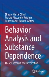 Enlarge image Cover: Behavior Analysis and Substance Dependence - Springer