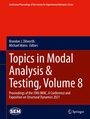 Cover: Topics in Modal Analysis & Testing, Volume 8 - Springer