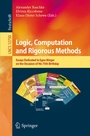 Cover: Logic, Computation and Rigorous Methods - Springer