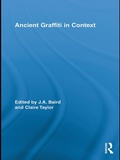 Cover: Ancient Graffiti in Context - Routledge