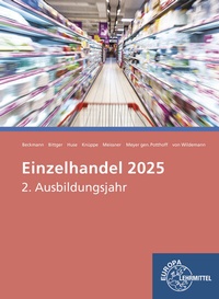 Abbildung von: Einzelhandel 2025, 2. Ausbildungsjahr - Europa-Lehrmittel