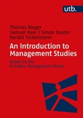 Cover: An Introduction to Management Studies - UTB