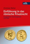 Cover: Einf&uuml;hrung in das r&ouml;mische Privatrecht - UTB