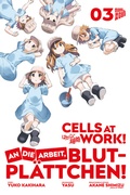 Cover: Cells at Work! - An die Arbeit, Blutpl&auml;ttchen! 3 - Manga Cult