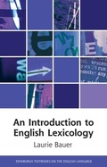 Cover: An Introduction to English Lexicology - Edinburgh University Press