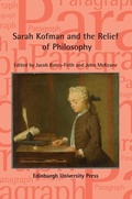 Cover: Sarah Kofman and the Relief of Philosophy - Edinburgh University Press