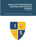 Cover: Journal of International Business and Cultural Studies - Volume 12 - Lulu.com