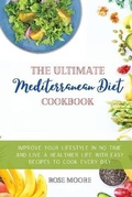 Cover: The Ultimate Mediterranean Diet Cookbook - Charlie Creative Lab