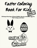 Cover: Easter Coloring Book For Kids - Relaxing Coloring