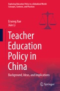 Cover: Teacher Education Policy in China - Springer