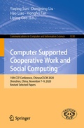 Cover: Computer Supported Cooperative Work and Social Computing - Springer