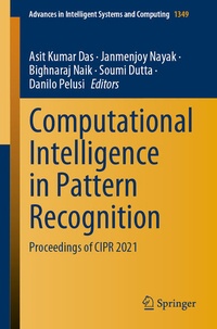 Enlarge image Cover: Computational Intelligence in Pattern Recognition - Springer