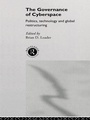 Cover: The Governance of Cyberspace - Routledge