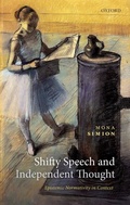 Cover: Shifty Speech and Independent Thought - OUP eBook