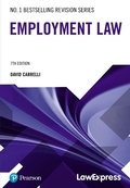Cover: Law Express: Employment Law - Pearson