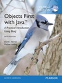 Cover: Objects First with Java: A Practical Introduction Using BlueJ, Global Edition - Pearson Education Limited